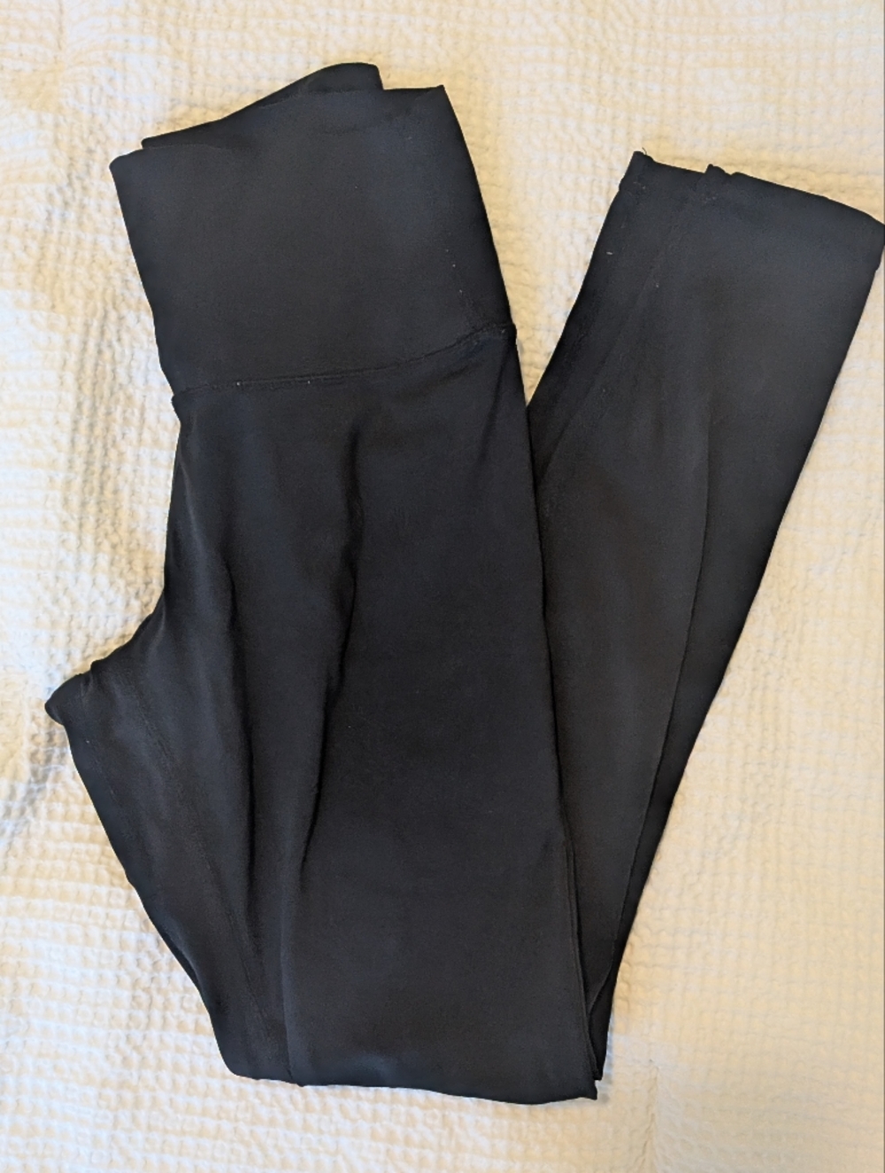 High-Waist Black Leggings